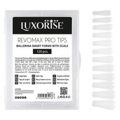 Tipsuri Reutilizabile Polygel Gel REVOMAX PRO TIPS LUXORISE Ballerina 120 buc 2