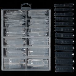 Tipsuri Reutilizabile Polygel Gel REVOMAX PRO TIPS LUXORISE Full Nail 120 buc 1