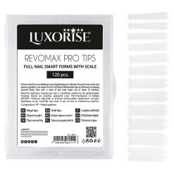 Tipsuri Reutilizabile Polygel Gel REVOMAX PRO TIPS LUXORISE Full Nail 120 buc 2