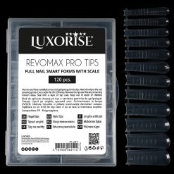 Tipsuri Reutilizabile Polygel & Gel REVOMAX PRO TIPS LUXORISE Full Nail
