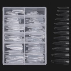 Tipsuri Reutilizabile Polygel Gel REVOMAX PRO TIPS LUXORISE Stiletto Full Forms 120 buc 1