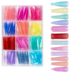 Tipsuri Reutilizabile REVOMAX Color Magic Mix LUXORISE pentru Polygel si Gel 288 buc 3