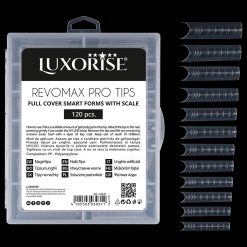 Tipsuri Reutilizabile REVOMAX PRO TIPS LUXORISE pentru Polygel si gel