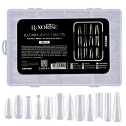 Tipsuri Reutilizabile REVOMAX Perfect Mix LUXORISE pentru Polygel si Gel 288 buc 1