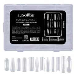 Tipsuri Reutilizabile REVOMAX Shape It All LUXORISE pentru Polygel si Gel 288 buc 1