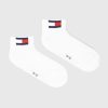 Tommy Hilfiger sosete 2-pack culoarea alb