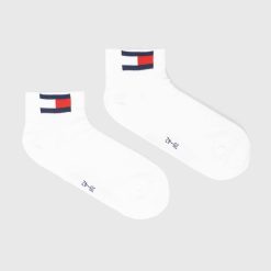 Tommy Hilfiger sosete 2-pack culoarea alb