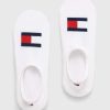 Tommy Hilfiger sosete 2-pack culoarea alb