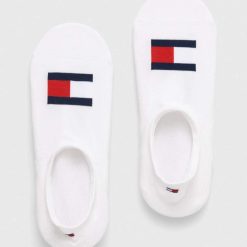 Tommy Hilfiger sosete 2-pack culoarea alb