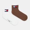 Tommy Hilfiger șosete 2-pack culoarea galben
