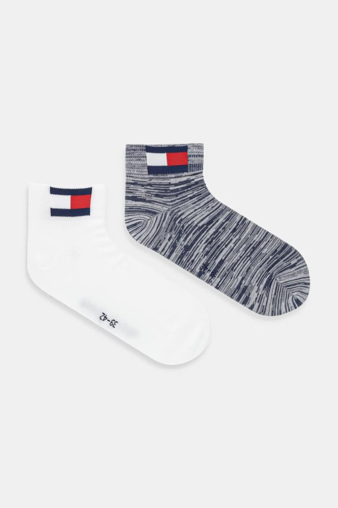 Tommy Hilfiger șosete 2-pack culoarea galben