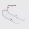 Tommy Jeans sosete 2-pack culoarea alb-Şosete