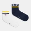 Tommy Jeans șosete 2-pack culoarea bleumarin