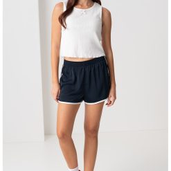 Top crop cu decolteu rotund-FEMEI/IMBRACAMINTE/Tricouri si maiouri-IMBRACAMINTE/Tricouri si maiouri