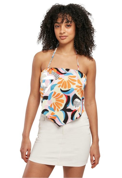 Top crop cu prindere pe spate-FEMEI/IMBRACAMINTE/Bluze-IMBRACAMINTE/Bluze