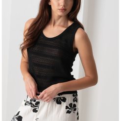 Top cu aspect semitransparent-FEMEI/IMBRACAMINTE/Tricouri si maiouri-IMBRACAMINTE/Tricouri si maiouri