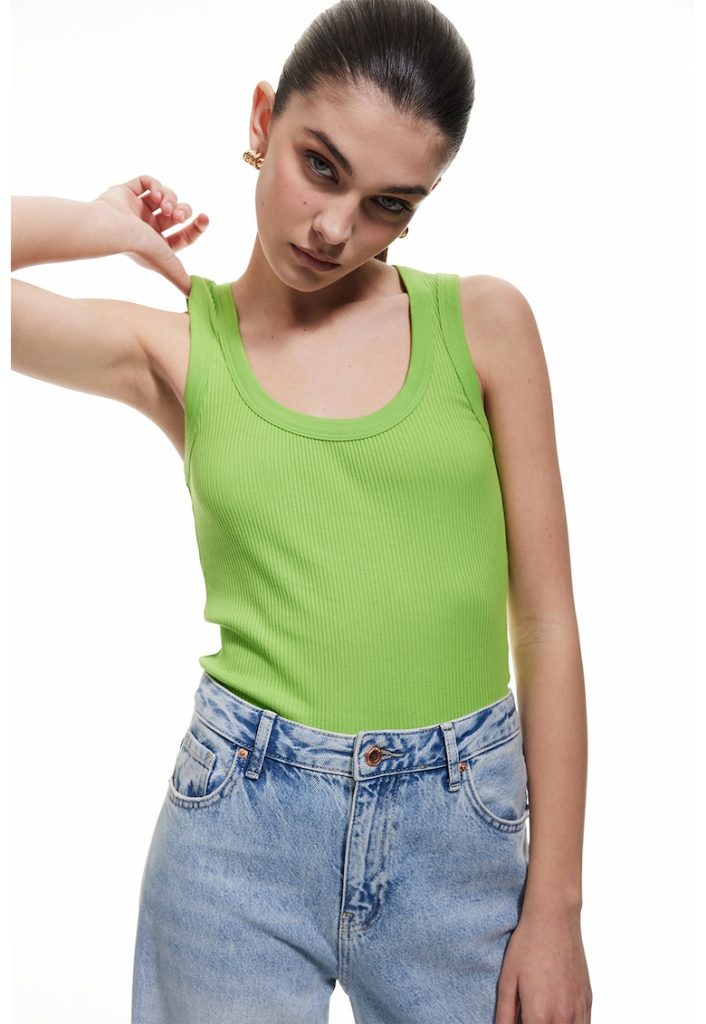 Top cu aspect striat-FEMEI/IMBRACAMINTE/Tricouri si maiouri-IMBRACAMINTE/Tricouri si maiouri