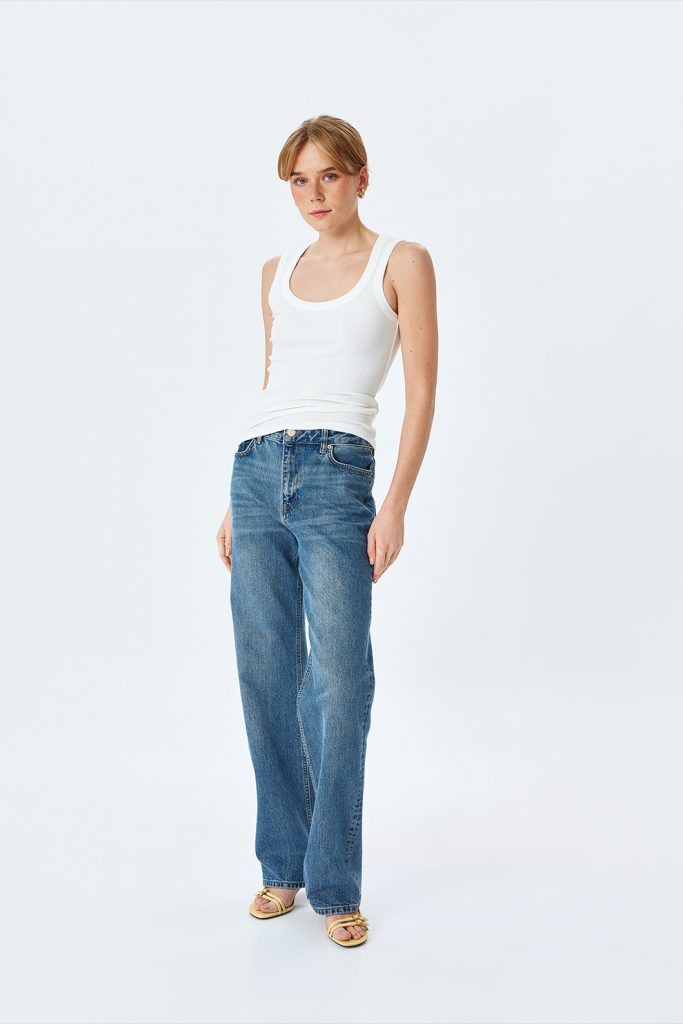 Top cu aspect striat-FEMEI/IMBRACAMINTE/Tricouri si maiouri-IMBRACAMINTE/Tricouri si maiouri