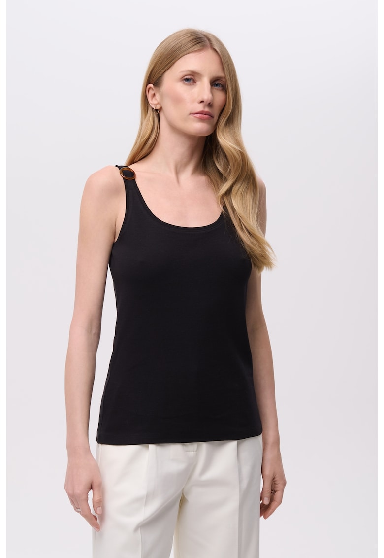 Top cu decolteu rotund-FEMEI/IMBRACAMINTE/Tricouri si maiouri-IMBRACAMINTE/Tricouri si maiouri