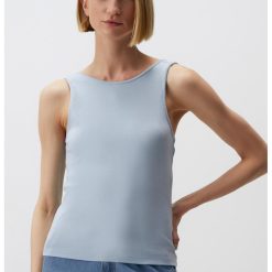 Top cu decolteu rotunjit-FEMEI/IMBRACAMINTE/Tricouri si maiouri-IMBRACAMINTE/Tricouri si maiouri