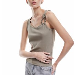 Top cu detaliu metalic-FEMEI/IMBRACAMINTE/Tricouri si maiouri-IMBRACAMINTE/Tricouri si maiouri