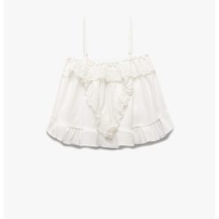 Top cu garnituri de dantela-FETE/IMBRACAMINTE/Bluze-IMBRACAMINTE/Bluze