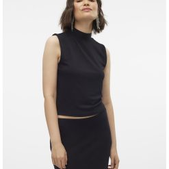 Top cu guler mediu-FEMEI/IMBRACAMINTE/Tricouri si maiouri-IMBRACAMINTE/Tricouri si maiouri