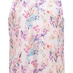 Top cu model floral-FEMEI/IMBRACAMINTE/Tricouri si maiouri-IMBRACAMINTE/Tricouri si maiouri