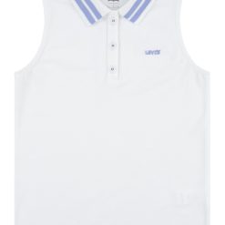 Top polo din amestec de bumbac organic-FETE/IMBRACAMINTE/Tricouri si maiouri-IMBRACAMINTE/Tricouri si maiouri