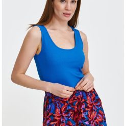Top slim fit striat-FEMEI/IMBRACAMINTE/Tricouri si maiouri-IMBRACAMINTE/Tricouri si maiouri