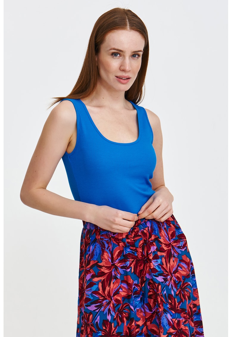 Top slim fit striat-FEMEI/IMBRACAMINTE/Tricouri si maiouri-IMBRACAMINTE/Tricouri si maiouri