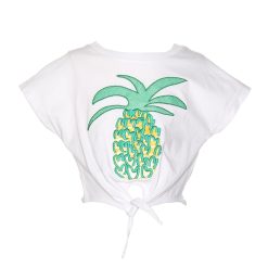 Tricou cu ananas brodat-FETE/IMBRACAMINTE/Tricouri si maiouri-IMBRACAMINTE/Tricouri si maiouri