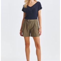 Tricou cu decolteu adanc-FEMEI/IMBRACAMINTE/Tricouri si maiouri-IMBRACAMINTE/Tricouri si maiouri