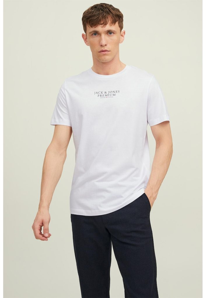 Tricou cu decolteu la baza gatului-BARBATI/IMBRACAMINTE/Tricouri si maiouri-IMBRACAMINTE/Tricouri si maiouri