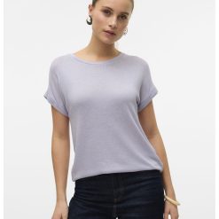 Tricou cu decolteu la baza gatului Brianna-FEMEI/IMBRACAMINTE/Tricouri si maiouri-IMBRACAMINTE/Tricouri si maiouri