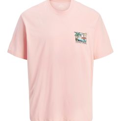 Tricou cu decolteu la baza gatului si imprimeu-BAIETI/IMBRACAMINTE/Tricouri si maiouri-IMBRACAMINTE/Tricouri si maiouri