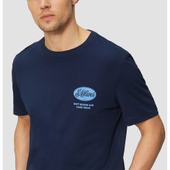 Tricou cu decolteu la baza gatului si imprimeu logo-BARBATI/IMBRACAMINTE/Tricouri si maiouri-IMBRACAMINTE/Tricouri si maiouri
