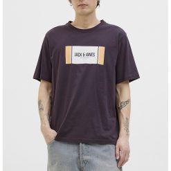 Tricou cu decolteu la baza gatului si imprimeu logo-BARBATI/IMBRACAMINTE/Tricouri si maiouri-IMBRACAMINTE/Tricouri si maiouri