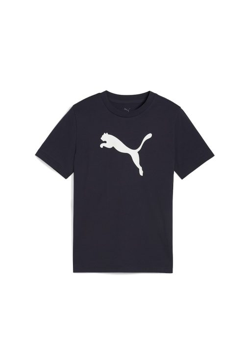 Tricou cu decolteu la baza gatului si logo-BAIETI/IMBRACAMINTE/Tricouri si maiouri-IMBRACAMINTE/Tricouri si maiouri