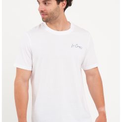 Tricou cu decolteu la baza gatului si logo-BARBATI/IMBRACAMINTE/Tricouri si maiouri-IMBRACAMINTE/Tricouri si maiouri