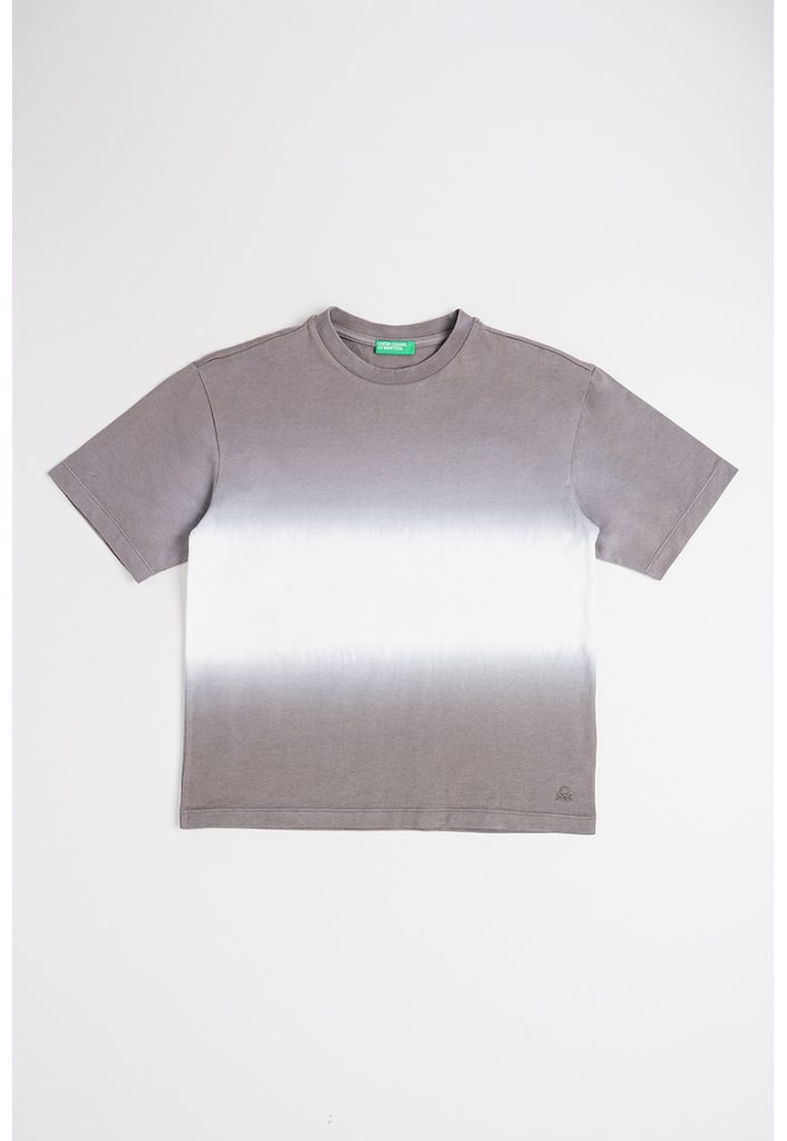 Tricou cu decolteu la baza gatului si model tie-dye-BAIETI/IMBRACAMINTE/Tricouri si maiouri-IMBRACAMINTE/Tricouri si maiouri