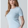 Tricou cu decolteu rotund-FEMEI/IMBRACAMINTE/Tricouri si maiouri-IMBRACAMINTE/Tricouri si maiouri