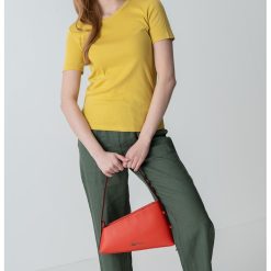 Tricou cu decolteu rotund-FEMEI/IMBRACAMINTE/Tricouri si maiouri-IMBRACAMINTE/Tricouri si maiouri