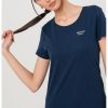 Tricou cu decolteu rotund-FEMEI/IMBRACAMINTE/Tricouri si maiouri-IMBRACAMINTE/Tricouri si maiouri