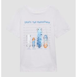 Tricou cu decolteu rotund rotund si aplicatii de paiete-BAIETI/IMBRACAMINTE/Tricouri si maiouri-IMBRACAMINTE/Tricouri si maiouri