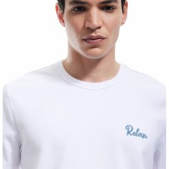 Tricou cu detaliu text-BARBATI/IMBRACAMINTE/Tricouri si maiouri-IMBRACAMINTE/Tricouri si maiouri