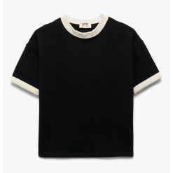 Tricou cu garnituri contrastante-BAIETI/IMBRACAMINTE/Tricouri si maiouri-IMBRACAMINTE/Tricouri si maiouri