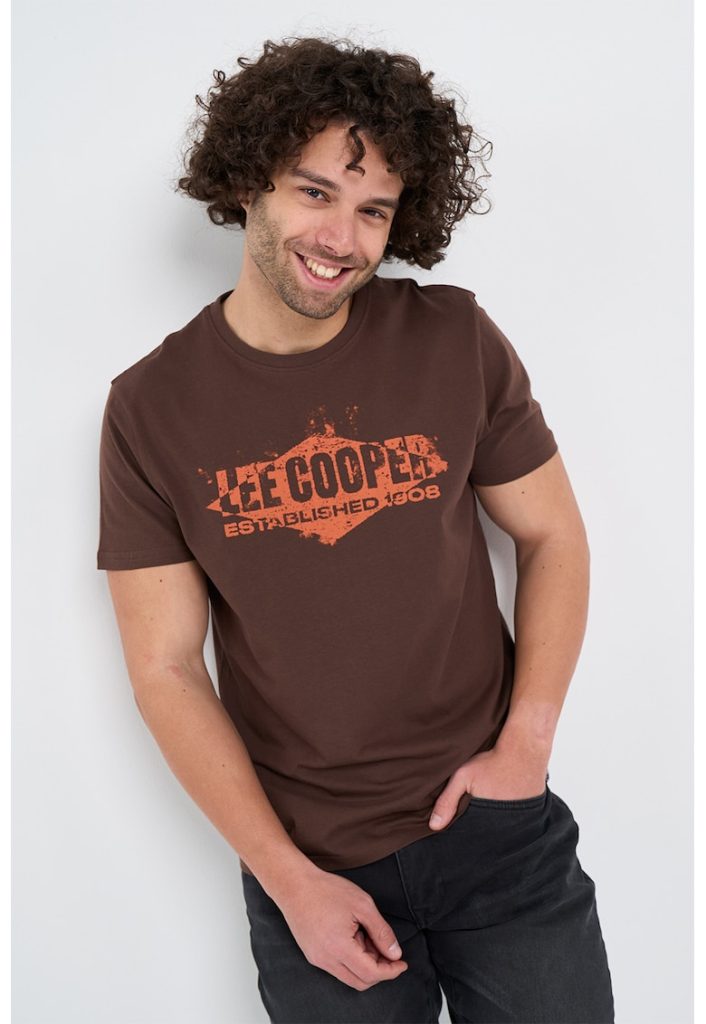 Tricou cu impriemu logo-BARBATI/IMBRACAMINTE/Tricouri si maiouri-IMBRACAMINTE/Tricouri si maiouri