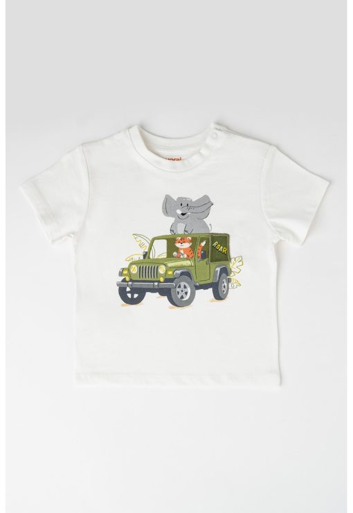 Tricou cu imprimeu grafic-BAIETI/IMBRACAMINTE/Tricouri si maiouri-IMBRACAMINTE/Tricouri si maiouri