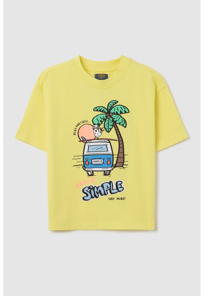 Tricou cu imprimeu grafic-BAIETI/IMBRACAMINTE/Tricouri si maiouri-IMBRACAMINTE/Tricouri si maiouri